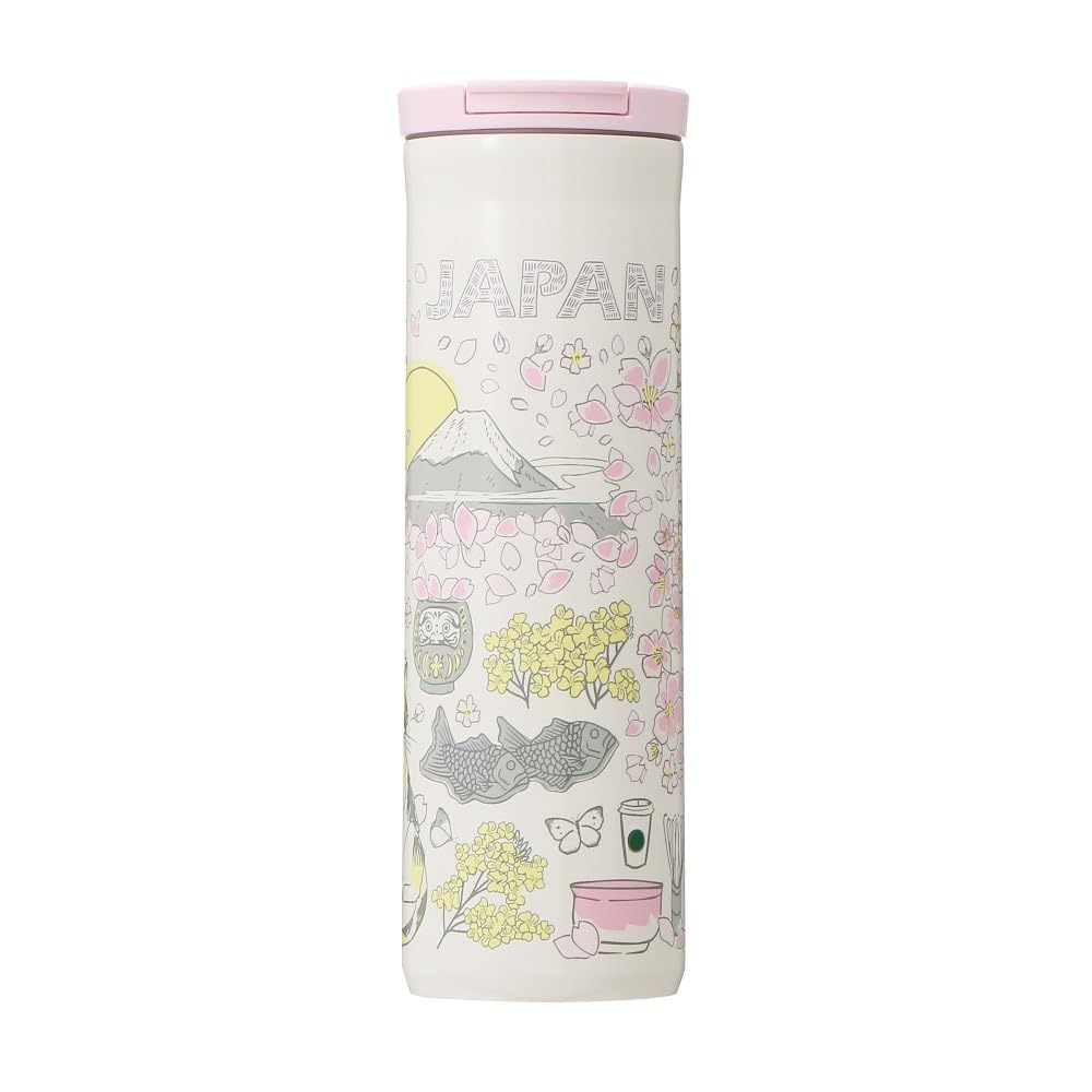 Starbucks 473ml Sakura Stainless Steel Tumbler - Coffee Bottle Gift Japan Edition