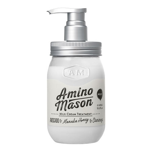 Amino Mason Stella Seed Moist Milk Cream Treatment 450ml White Rose Scent