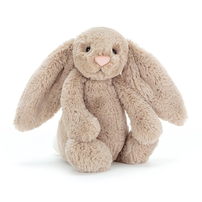 Jelly Cat Bashful Bunny Medium Beige Stuffed Rabbit Toy
