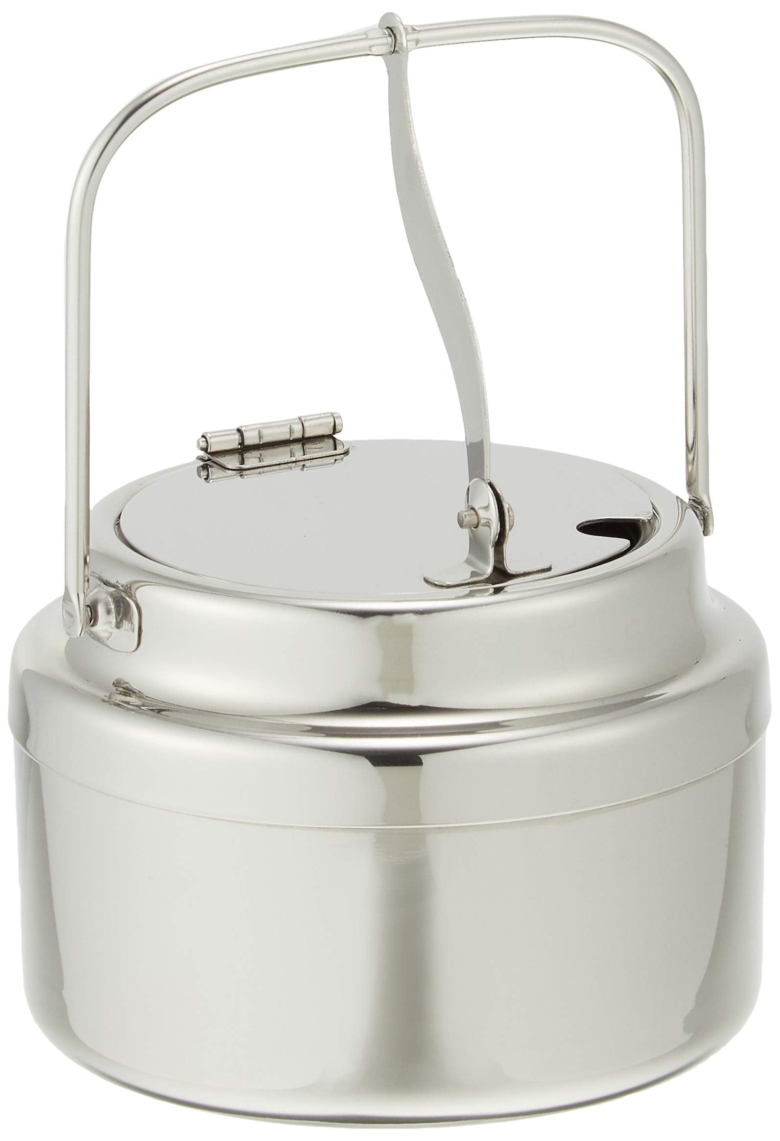 Wadasuke Manufacturing Co Ltd 400Ml Stainless Steel Sugar Container with Hinged Lid