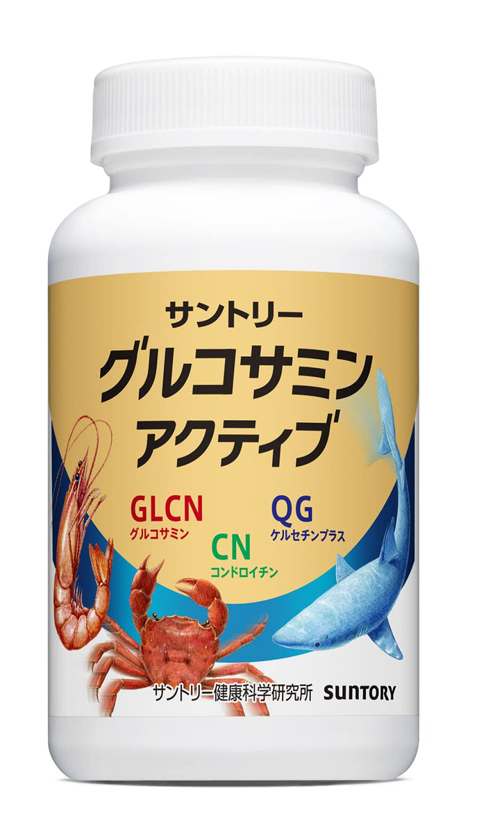 Suntory Glucosamine Active Knee Supplement with Chondroitin 360 Tablets