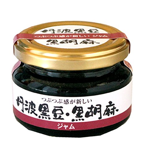 Takusei Black Soybean Kuromame Roasted Black Sesame Jam 115G