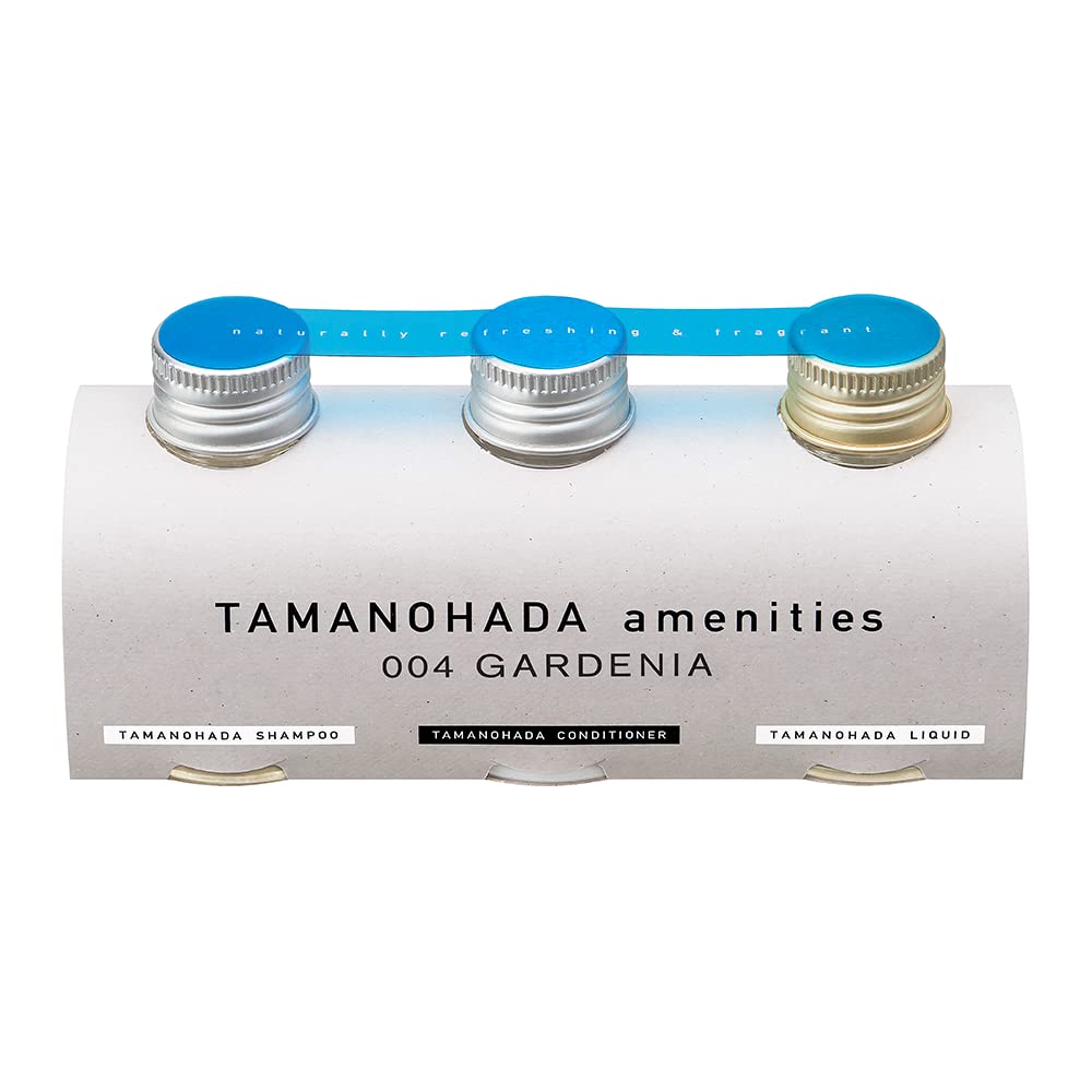 Tamanohada Amenities Set 80Ml x 3 Gardenia Scent 004