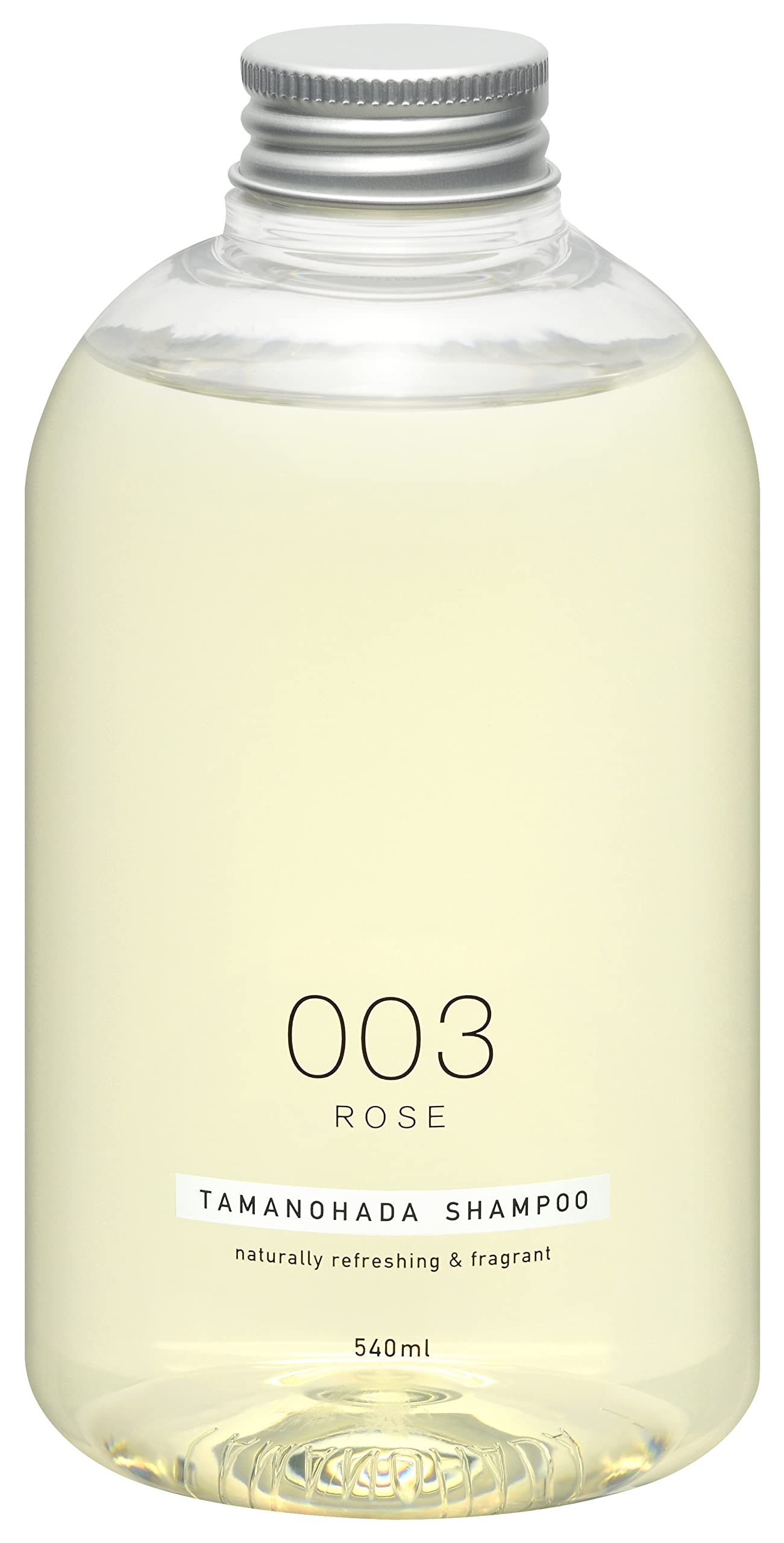 Tamanohada Shampoo 003 Rose 540Ml - Luxurious Floral Hair Care