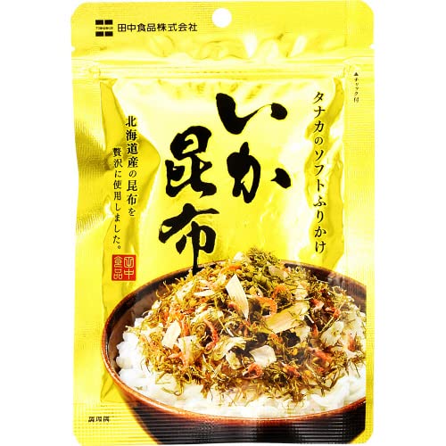 Tanaka Foods Soft Furikake with Squid and Kombu 22G