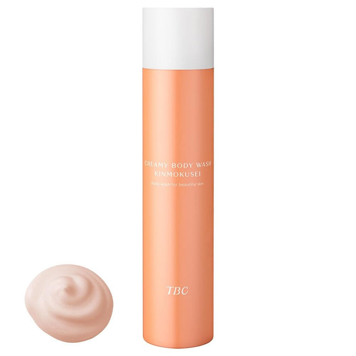 Tbc Creamy Body Wash Osmanthus 250G Mild Carbonated Foam for Delicate Skin