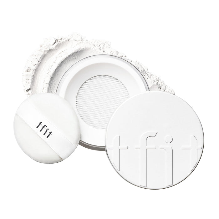 Tfit Trend Lucent Set Finish Powder 7g for Pores Mild Refreshing White