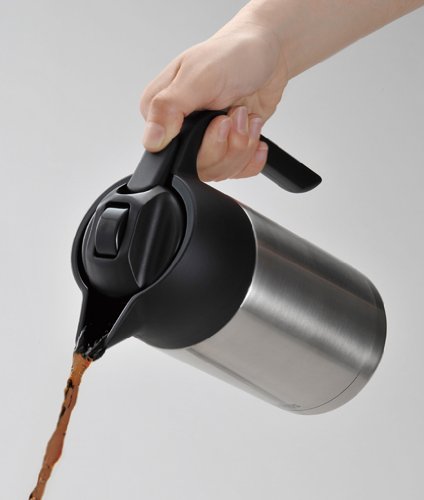 Thermos ECF-700 Coffee Maker with Vacuum Insulated Pot and Inner Cap B-003988