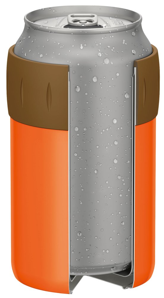Thermos 350ml Orange Can Holder JCB-352 - Ideal for Cool Drinks
