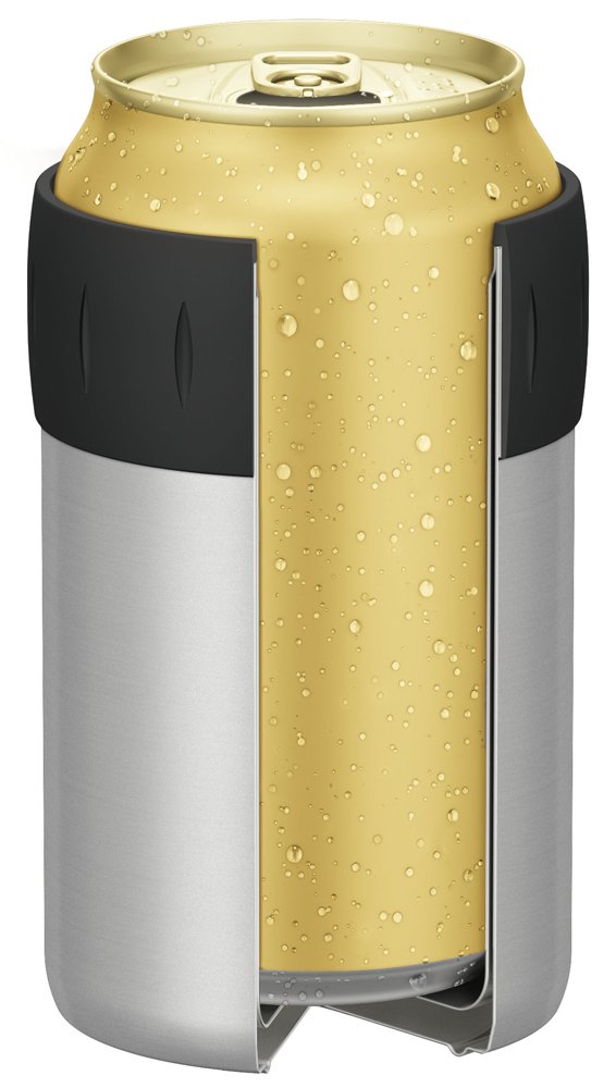 Thermos Silver JCB-352 SL Cool Can Holder Suitable for 350ml Cans