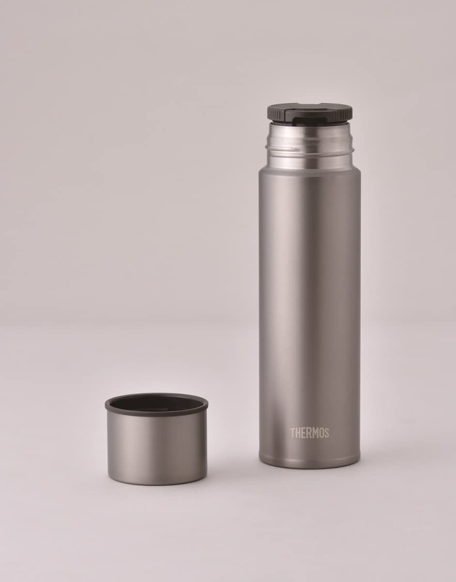 Thermos Fjn-500T Titanium 500Ml Vacuum Insulated Bottle Titanium Gray