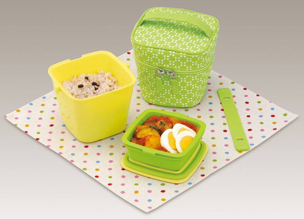 Thermos Fresh Lemon Lime Lunch Box 580ml Capacity - DJJ-600 LL Model
