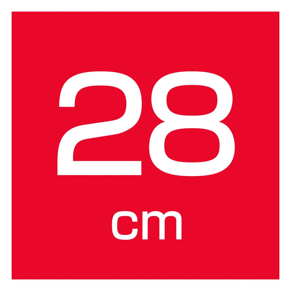 Thermos 28cm Lightweight Durable Coat Gas Fire Frying Pan Model-Kfd-028 Nvy