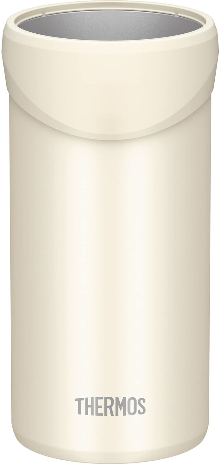 Thermos White Insulated Can Holder for 500ml Cans JDU-500 WH 2-Way Type
