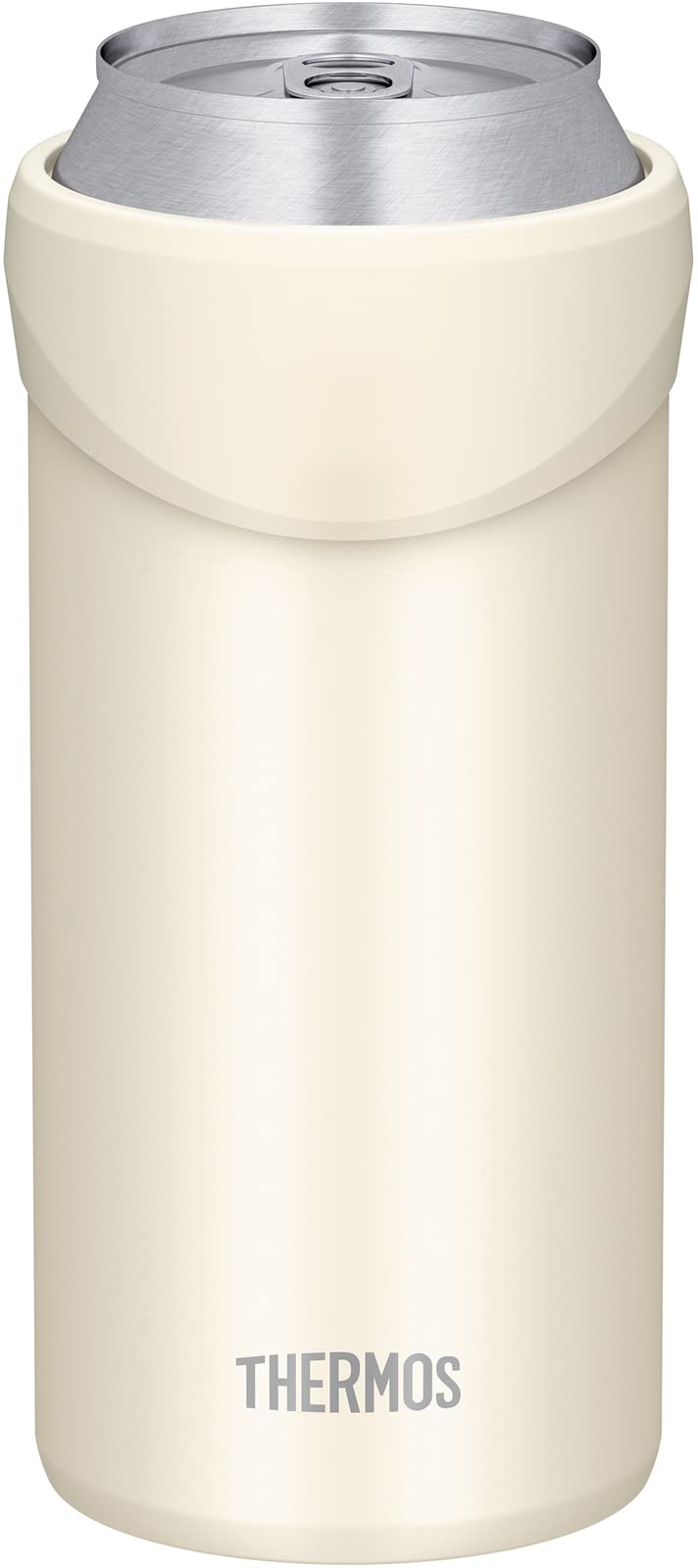 Thermos White Insulated Can Holder for 500ml Cans JDU-500 WH 2-Way Type