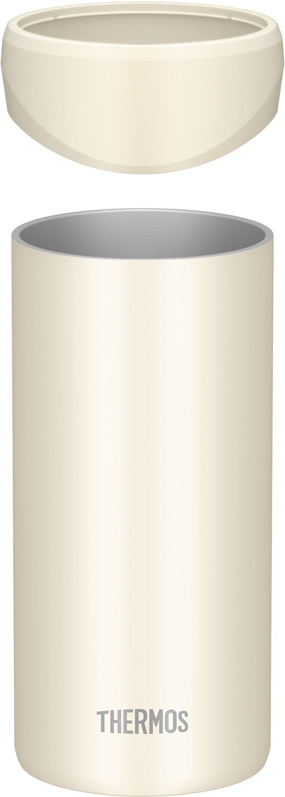 Thermos White Insulated Can Holder for 500ml Cans JDU-500 WH 2-Way Type