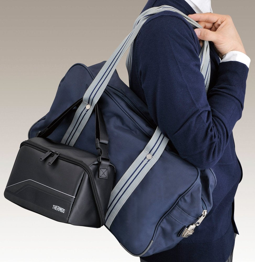 Thermos Dbq-501 Bk Insulated Lunch Box 1 Cup Capacity Black