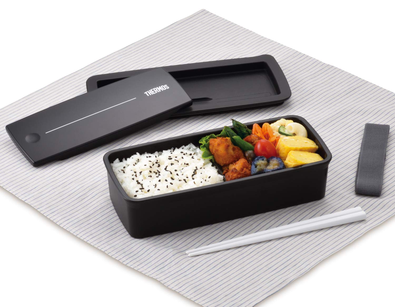 Thermos Fresh Lunch Box Black 700ml Capacity - DJS-700 BK Model