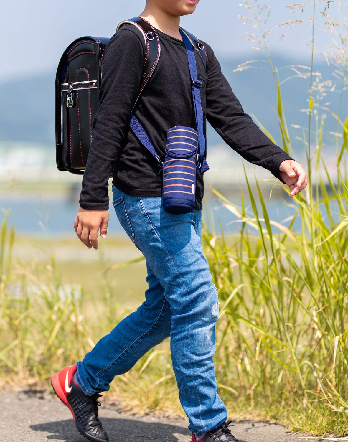 Thermos Navy My Bottle Pouch APF-350 350ml - Portable Hydration Solution