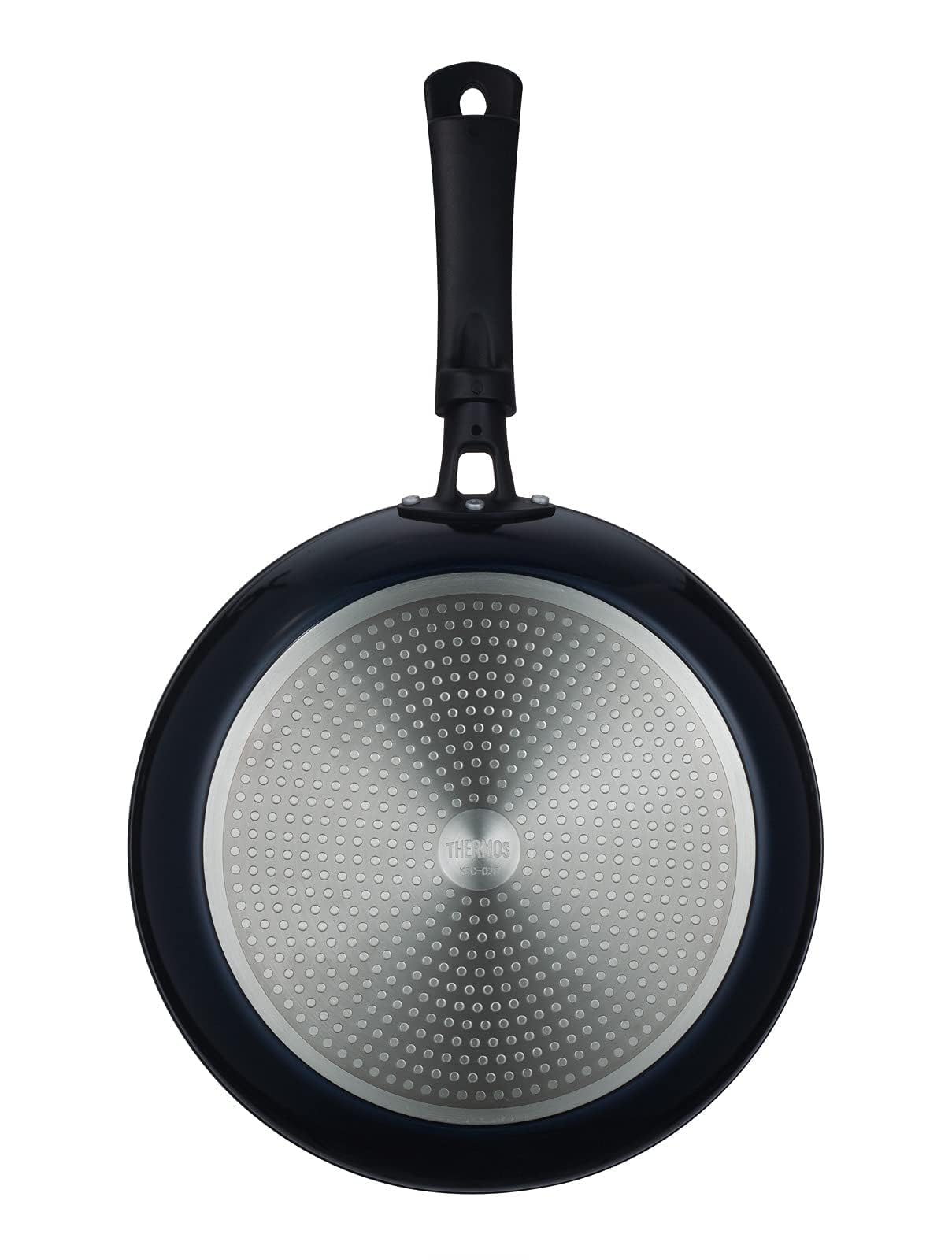 Thermos 20cm Plasma Super Hard Coat Frying Pan IH Compatible Midnight Blue