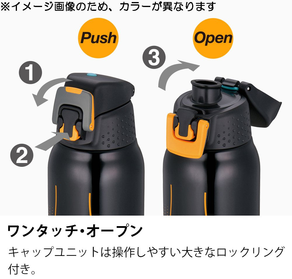 Thermos Sports Bottle Replacement Cap with Lid Seal Gasket - Pink Gradient Fits FFZ-500F/800F/1000F