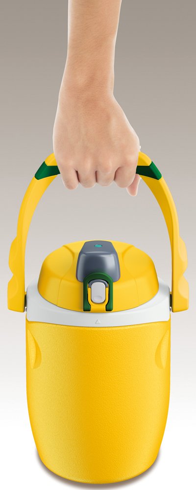 Thermos Fpg-1901 Sports Jug in Yellow High-Capacity 1.9L