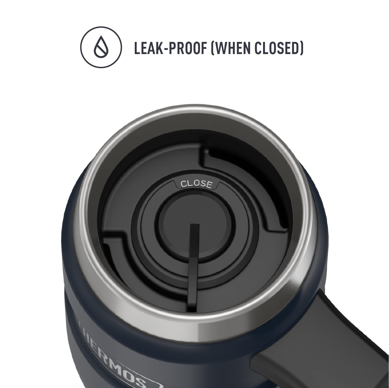 Thermos Stainless King 16Oz Vacuum Insulated Travel Mug in Matte Blue