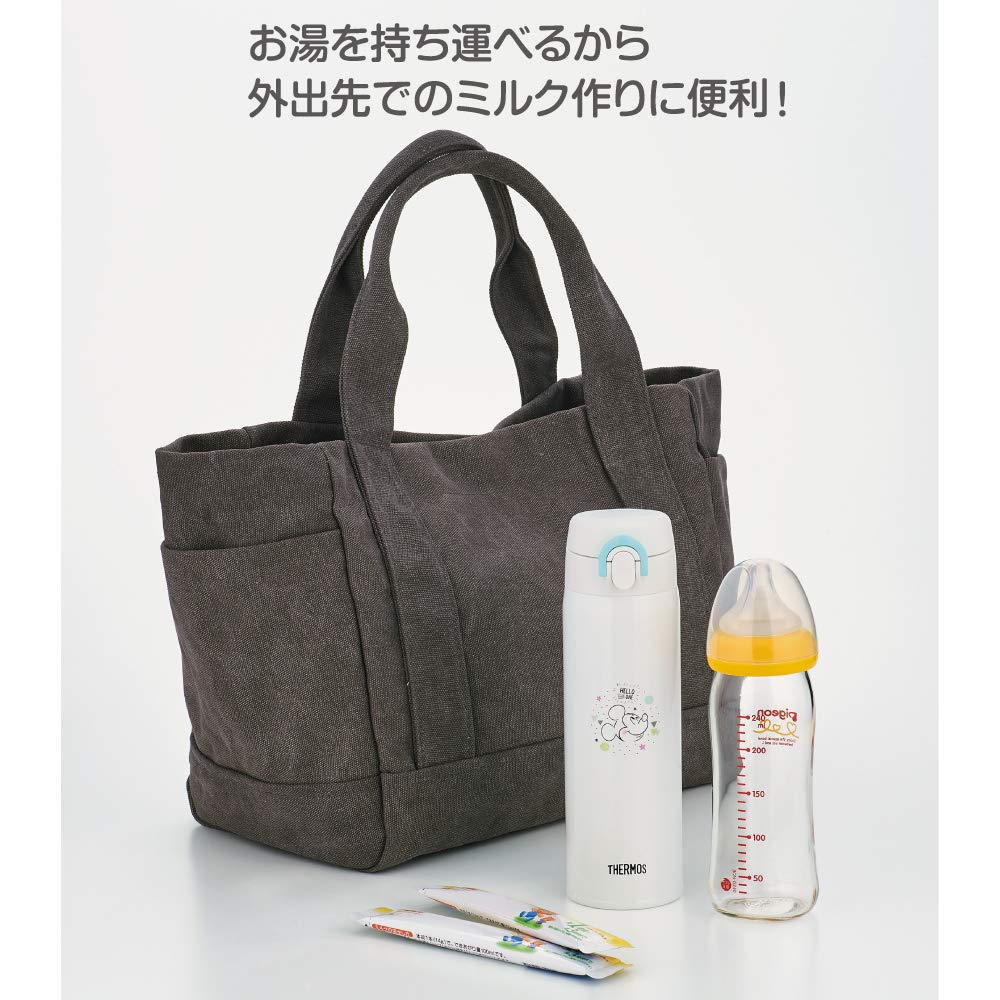 Thermos Jnx-501Ds Disney Mickey Stainless Steel 500ml Milk Preparation Bottle - Blue White