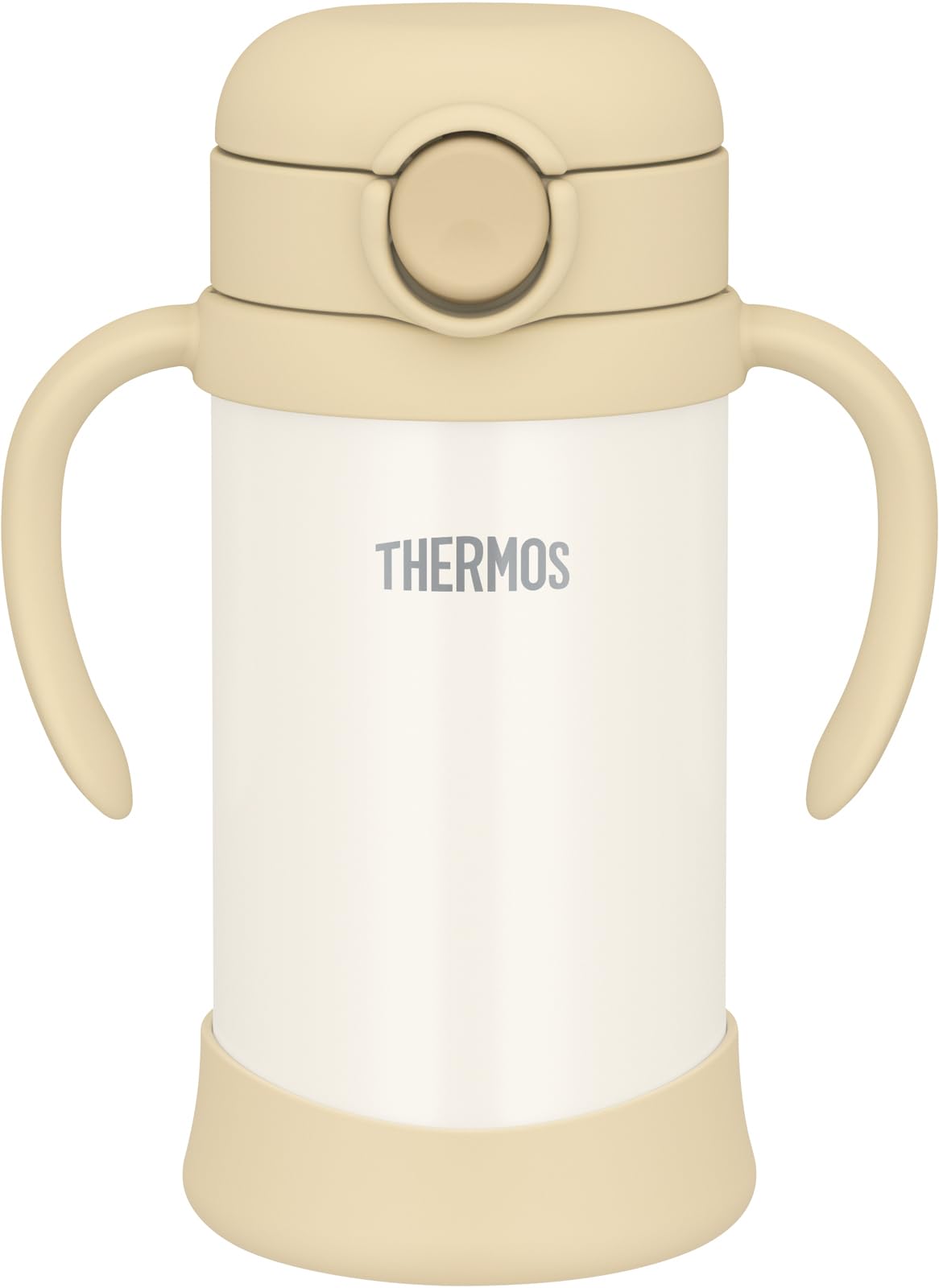 Thermos Vacuum Insulated Baby Straw Mug 350Ml Sand Beige