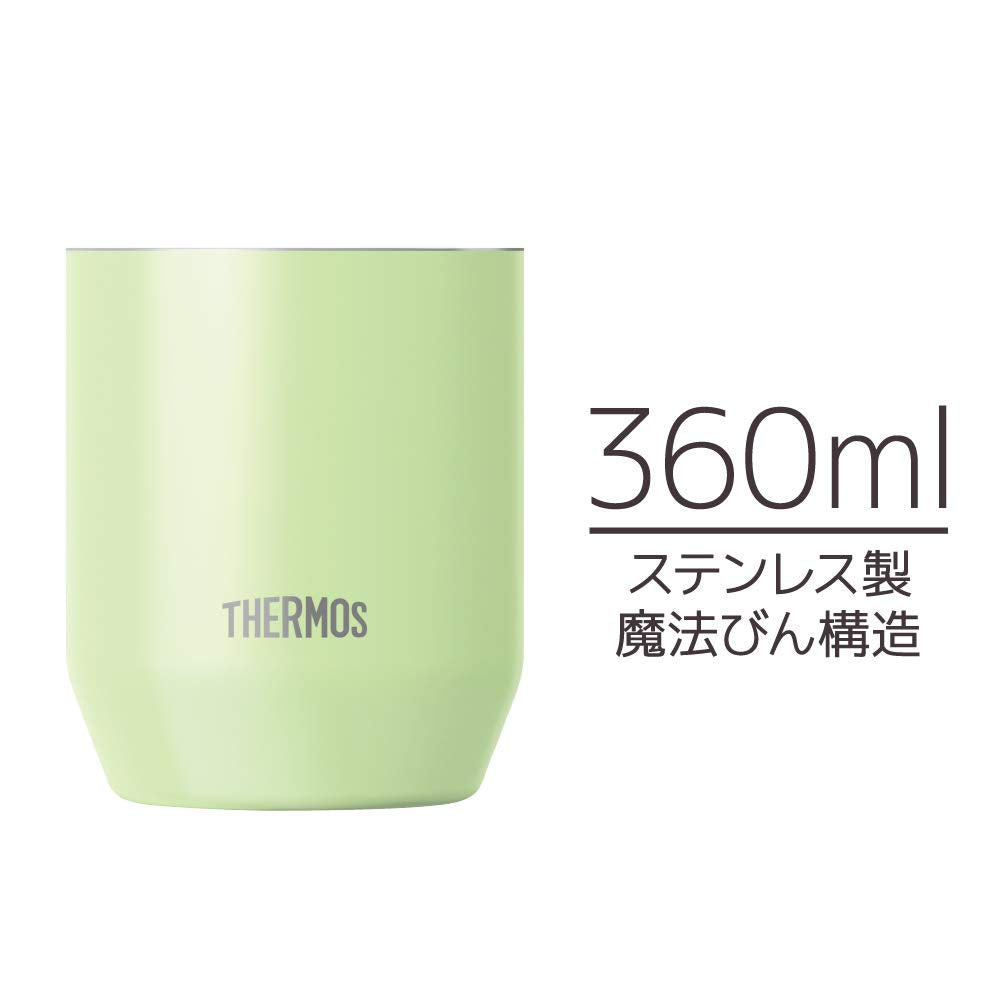 Thermos Light Green Vacuum Insulated Cup 360ml - Jdh-360C Ltg Model