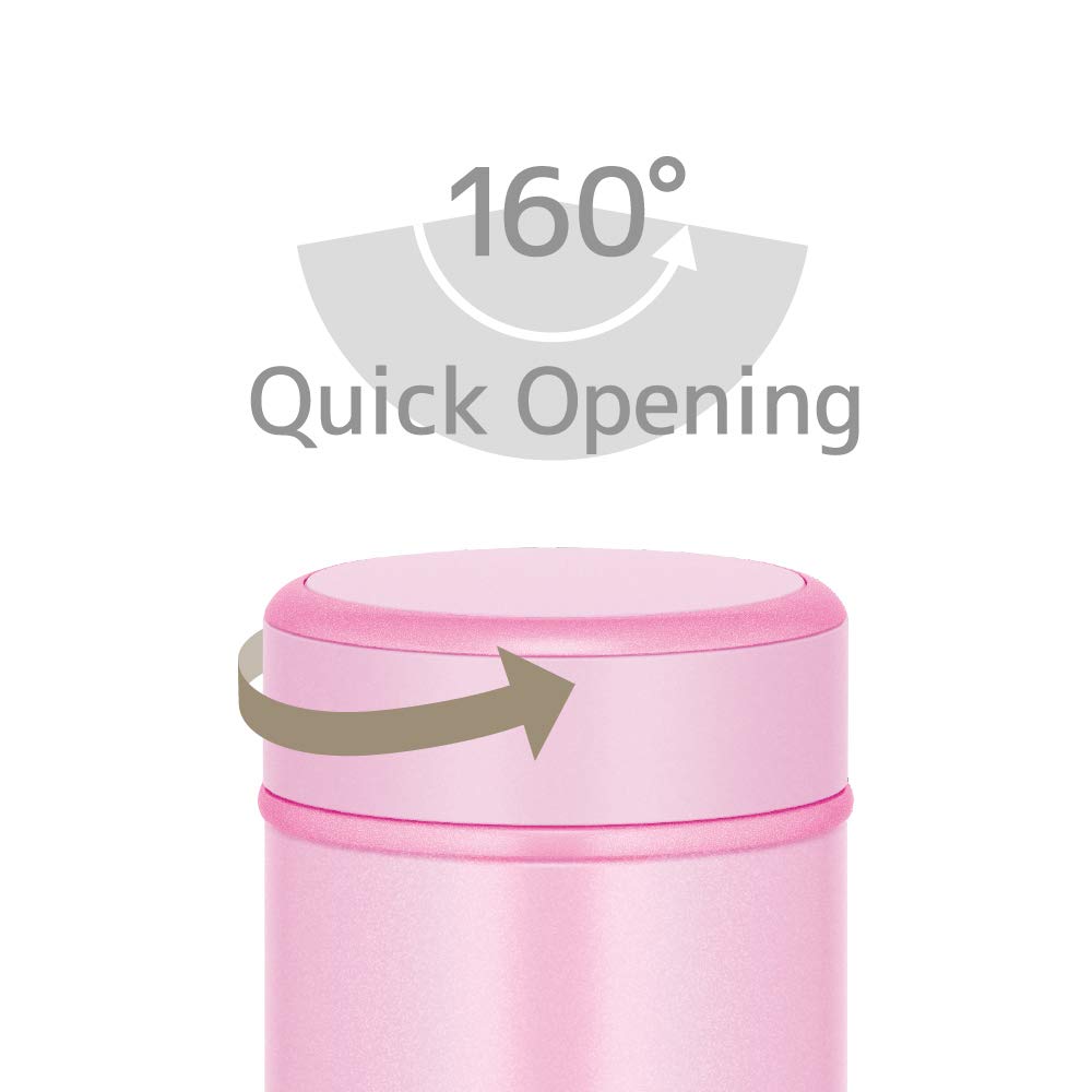 Thermos 350Ml Light Pink Vacuum Insulated Portable Mug Jog-350 Lp