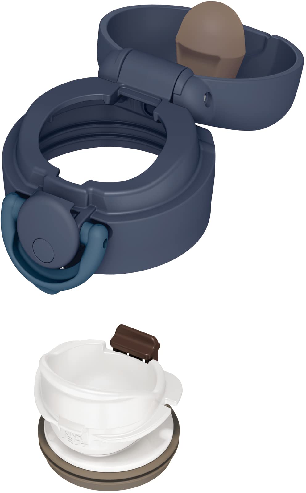 Thermos Night Gray 350ml Vacuum Insulated Portable Mug Jnr-353 N-Gy