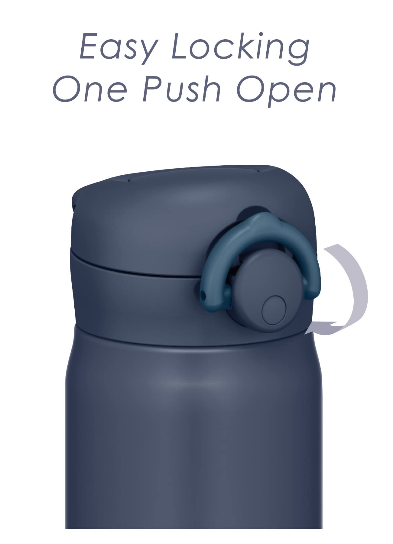 Thermos Night Gray 350ml Vacuum Insulated Portable Mug Jnr-353 N-Gy