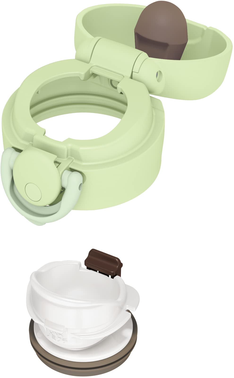 Thermos 350Ml Vacuum Insulated Portable Mug in Pistachio - JNR-353 PSC Model