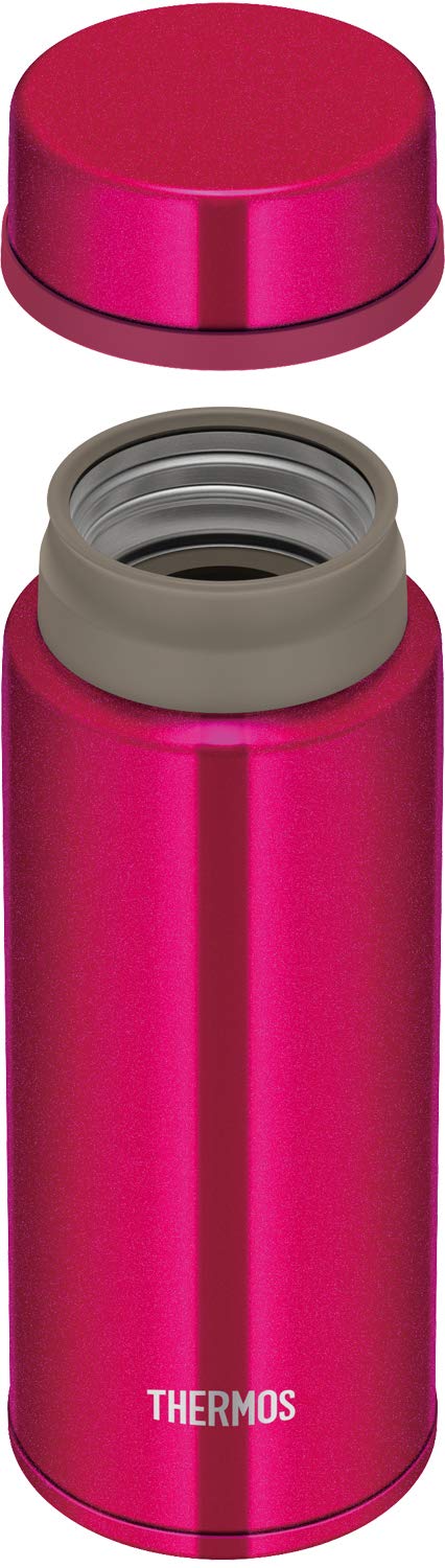 Thermos Vacuum Insulated Jnw-350 350ml Portable Mug in Strawberry Red