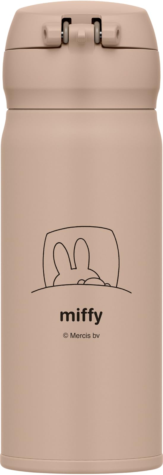 Thermos Miffy Milk Tea Vacuum Insulated Portable Mug 400ml JNL-405B
