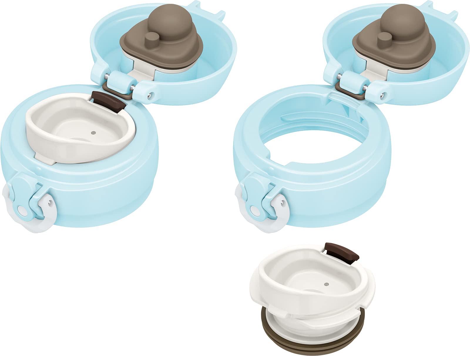 Thermos Portable Mug 500ml Snow Blue Vacuum Insulated Jnl-505 Snbl