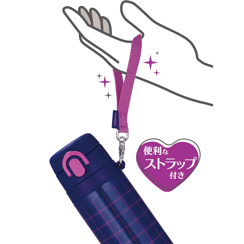 Thermos Portable Insulated Mug 550ml - Navy Pink - Model JNT-551 NV-P