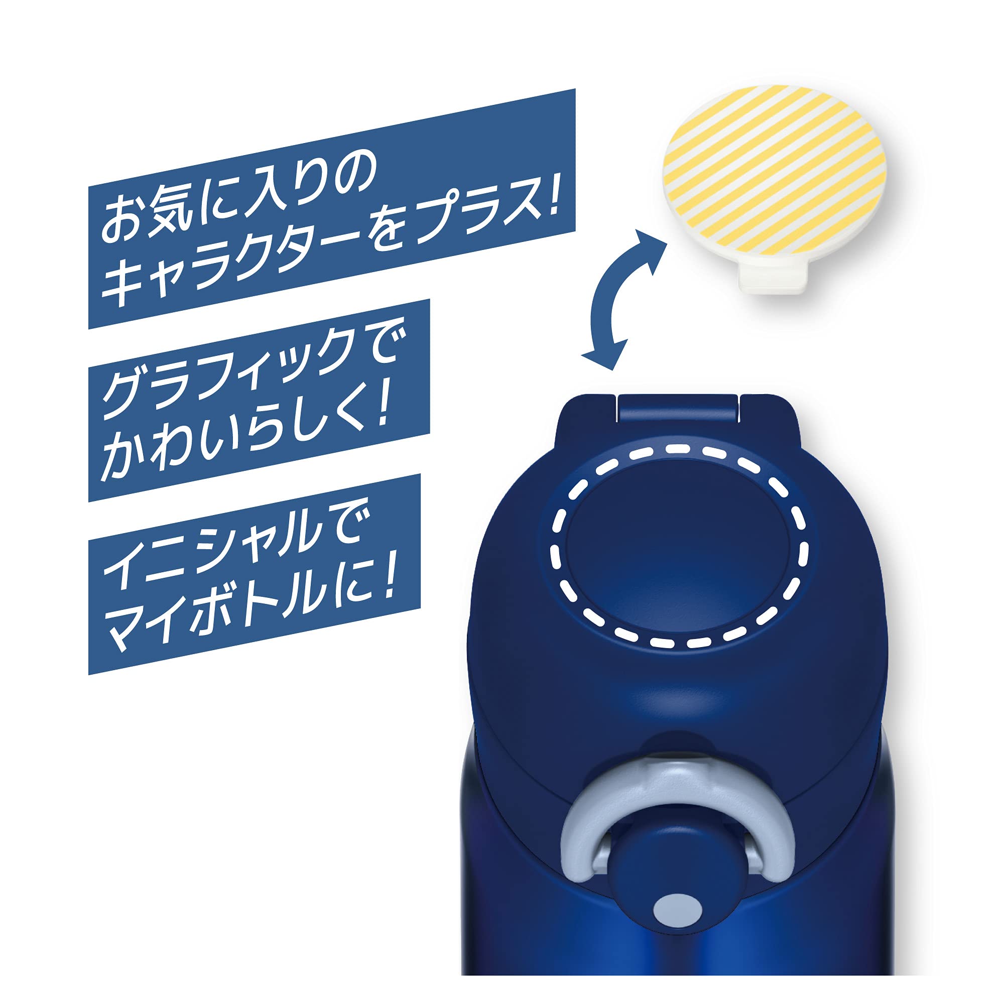 Thermos Brand 600ml Navy Vacuum Insulated Portable Mug Jnr-602 NVY