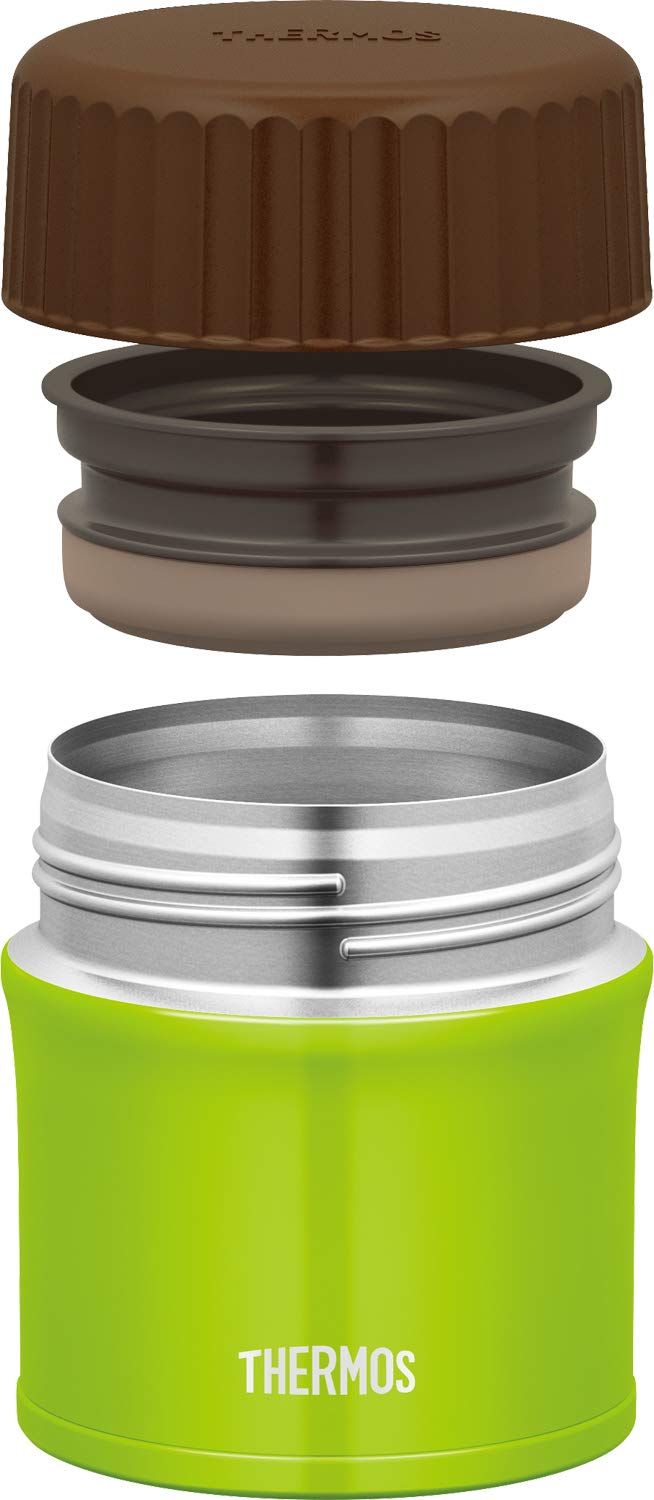 Thermos 300ml Vacuum Insulated Green Soup Jar Jbu-300 by Thermos