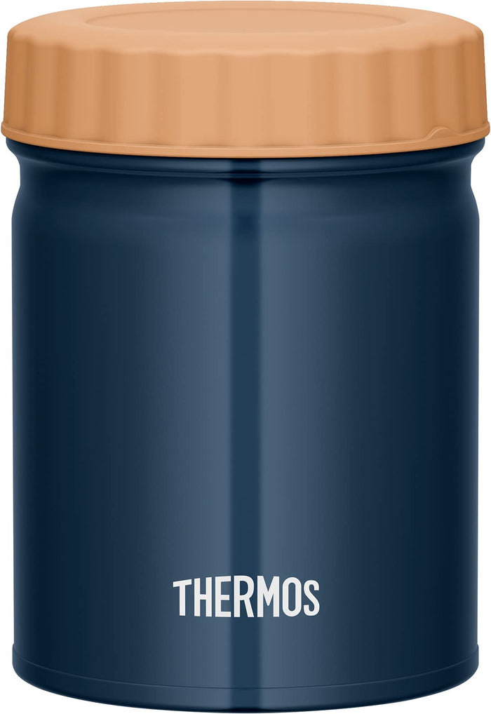 Thermos 500ml Navy Vacuum Insulated Soup Jar Jbt-501