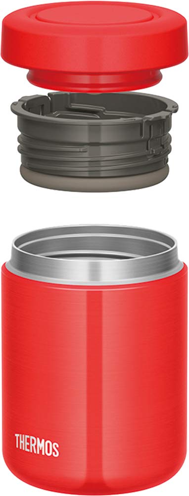 Thermos 日本真空保溫湯罐 500ml 紅色 Jbr-500R