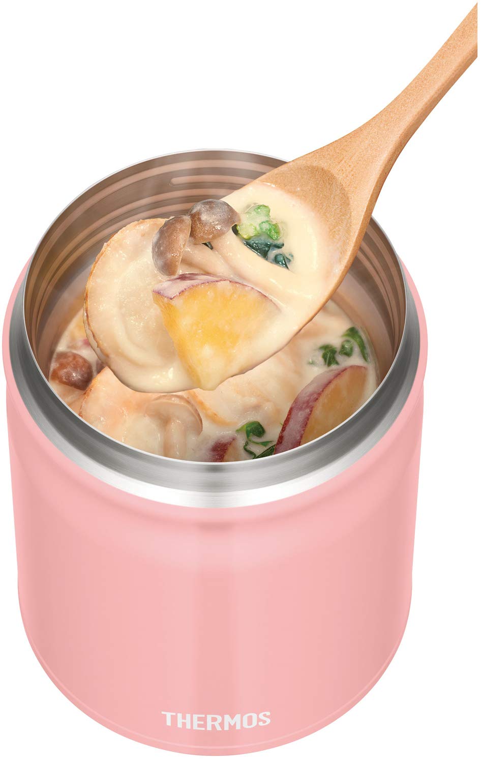 Thermos JBT-400 LP 400ml Vacuum Insulated Soup Jar in Light Pink