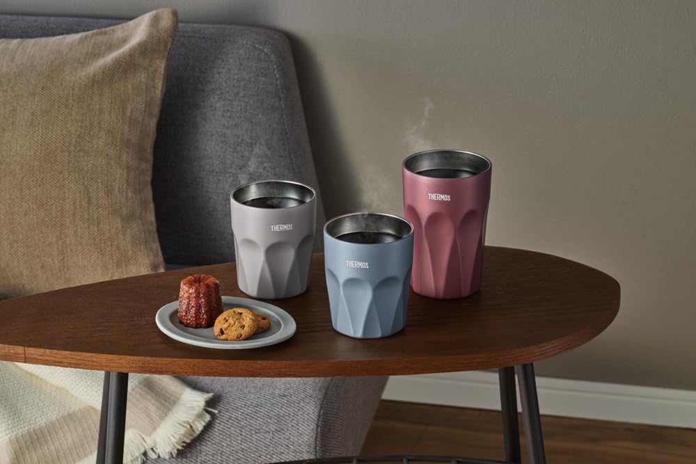 Thermos Vacuum Insulated Tumbler 300ml Champagne Gold Glass Design