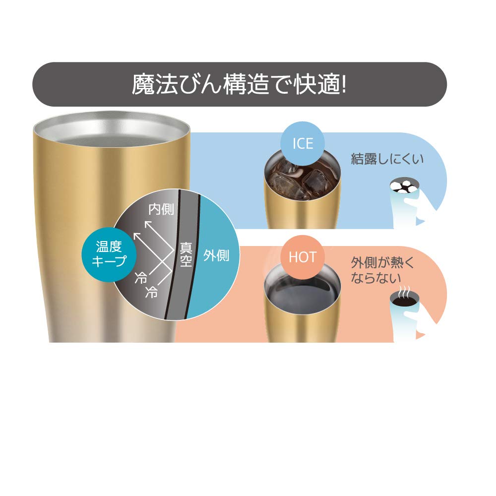 Thermos Gold Fade 420ml Vacuum Insulated Tumbler JDE-421C