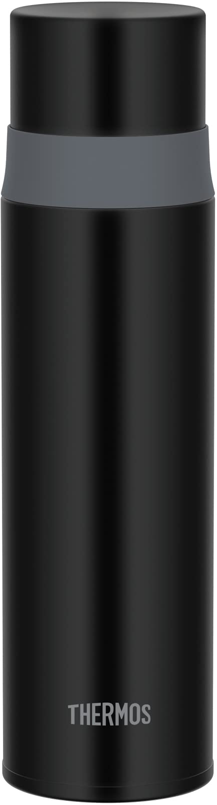 Thermos Stainless Steel Water Bottle 500ml Stone Black Cup Type - FFM-502 STB