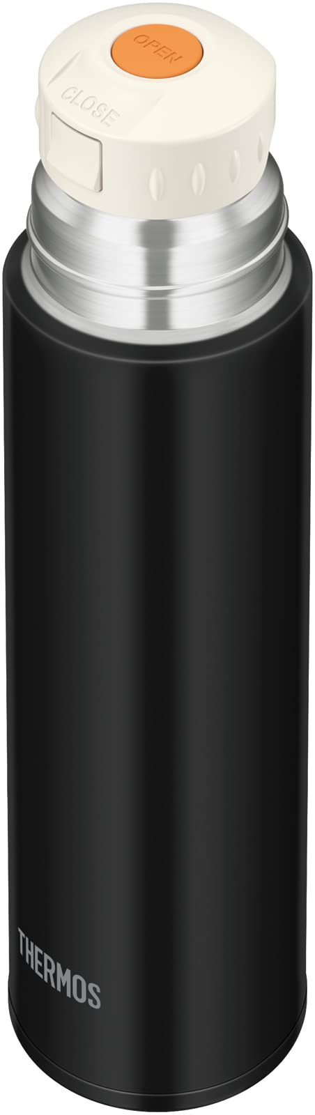 Thermos Stainless Steel Water Bottle 500ml Stone Black Cup Type - FFM-502 STB