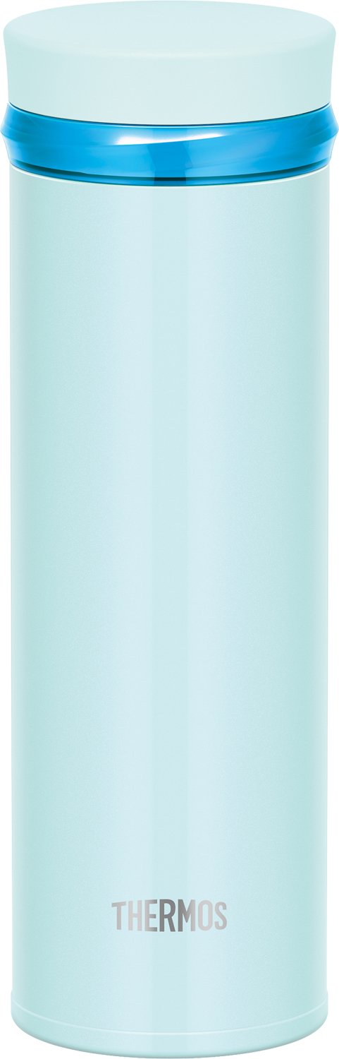 Thermos Vacuum Insulated Water Bottle Mobile Mug 350ml Shiny Blue JNO-352 SHB