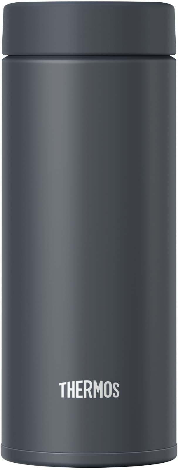 Thermos 350Ml Vacuum Insulated Stainless Steel Water Bottle Portable Easy Cleaning Screw Closure - Dark Gray Jon-350 Dgy