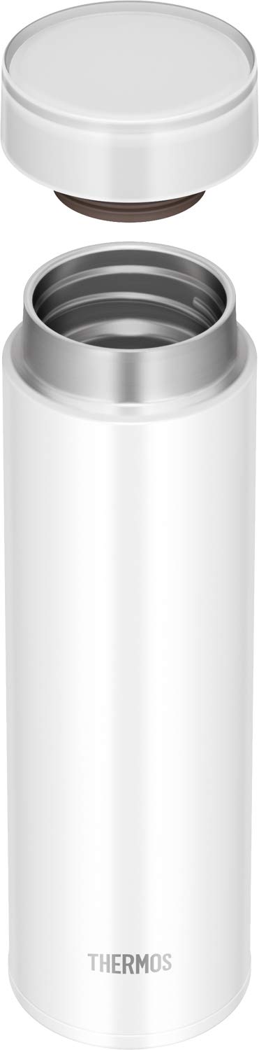 Thermos 480Ml Pure White Vacuum Insulated Portable Water Bottle Model Jod-480 Pwh